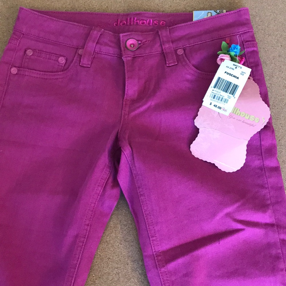 FUSCHIA jeans!